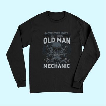 Discover mechanic tee - Auto mechanic Long Sleeves