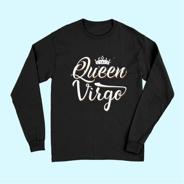 Discover Birthday Queen Virgo Zodiac Long Sleeves