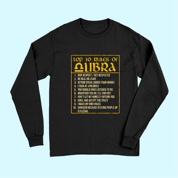 Discover Top 10 Rules Libra Horoscope Birthday Long Sleeves