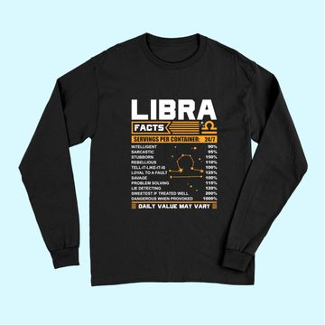 Discover Libra Birthday Facts Long Sleeves