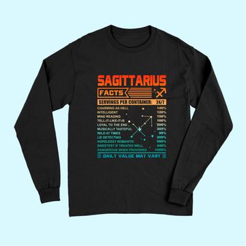 Discover Birthday Sagittarius Facts Long Sleeves