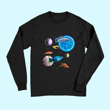 Discover Platies Community Fish Tank Long Sleeves