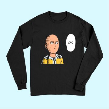 Discover One-Punch Anime Saitama Long Sleeves