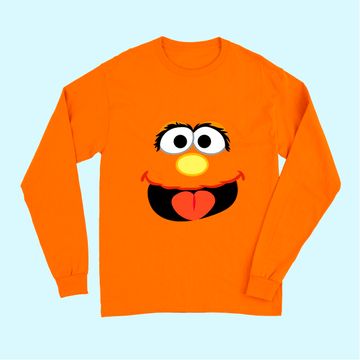 Discover Sesame Street Murray Face Long Sleeves