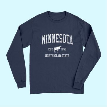 Discover Minnesota Vintage Sports Long Sleeves