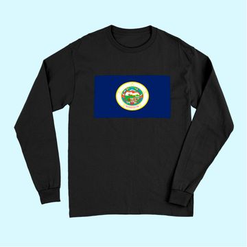 Discover Minnesota Flag Long Sleeves