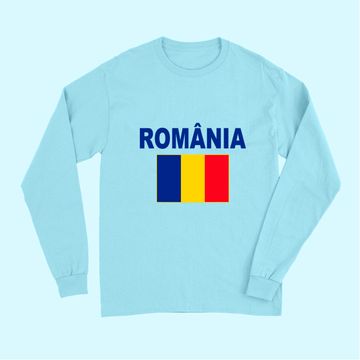 Discover Romania Flag Long Sleeves