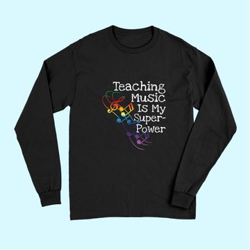 Discover Music Teacher Long Sleeves