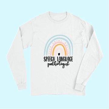Discover Speech Language Pathologist Speech Therapy Long Sleeves