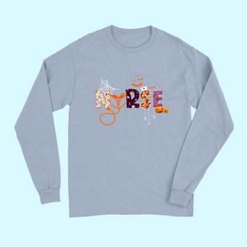 Discover Nurse Health Worker Halloween Long Sleeves