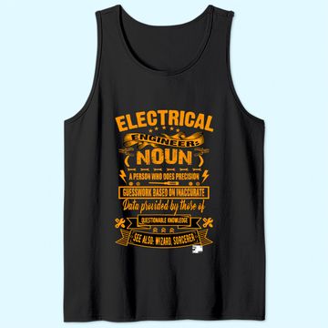 Discover Saying Electrical Engineer Definition Tank Top