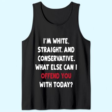 Discover White Privilege Offends Tank Top