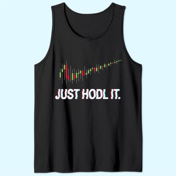 Discover Juste HODL. Chandelier Moon Chart Crypto Currency Tank Top