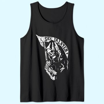 Discover Grim Reaper See Ya Later Tank Top
