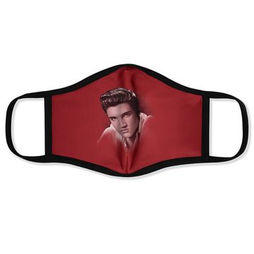 Discover Trevco Elvis Presley The Stare Face Mask