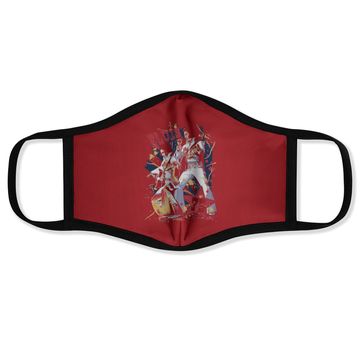 Discover Elvis Presley Eagle Elvis Adult Regular Fit Face Mask