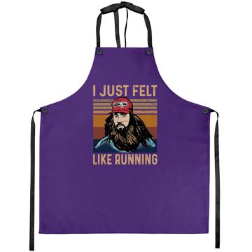 Discover Forrest Gump I Just Felt Like Running Apron