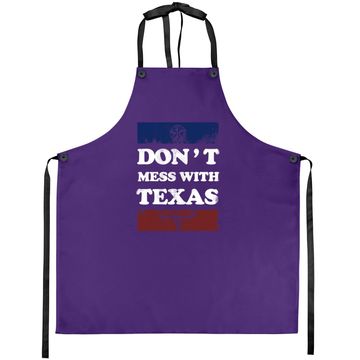 Discover Don't Mess With Texas Apron