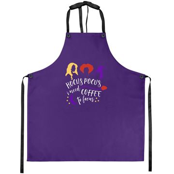 Discover Hocus Pocus Halloween Casual Short Sleeve Apron