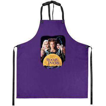 Discover Hocus Pocus Apron Short Sleeve Graphic Classic Movie Apron Top