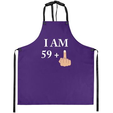 Discover I Am 59 Plus 1 Funny 60th Birthday 1960 1961 Apron
