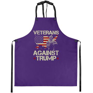 Discover Veterans Against Donald Trump Apron