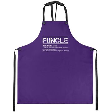 Discover Cool Uncle Gift Uncle B-day Present Funcle Definition Uncle Apron