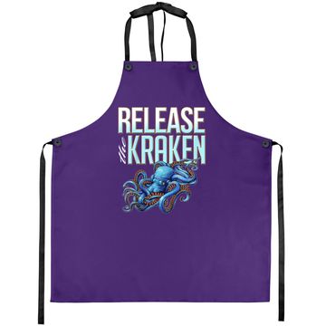 Discover Release The Kraken Great Octopus Monster Apron