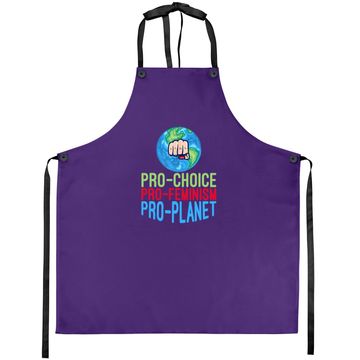 Discover Pro Choice Feminist Movement Science Earth Day 2021 Apron