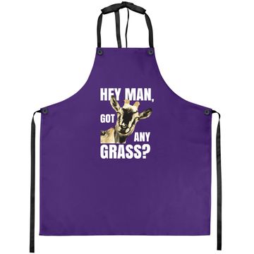 Discover Goat Lovers Farm Apparel Meme Pun Goat Apron