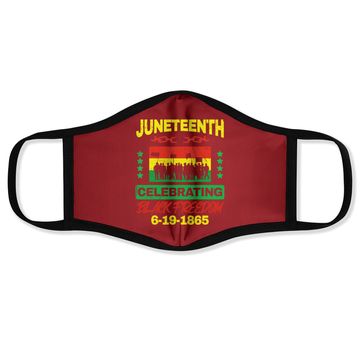 Discover Juneteenth June 19th Black Freedom Face Mask