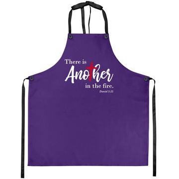 Discover There Is Another In The Fire, Scripture Religious Apron