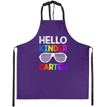 Discover Hello Kindergarten Back To School Teacher Student Apron