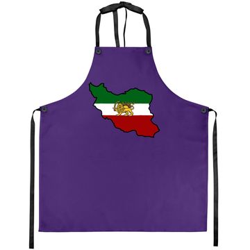 Discover Iran Flag With Lion Apron
