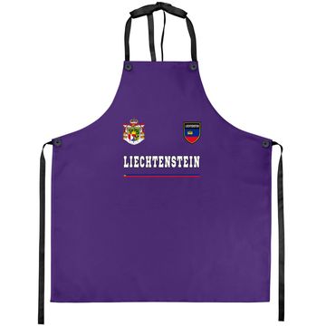 Discover Liechtenstein Flag Football Apron