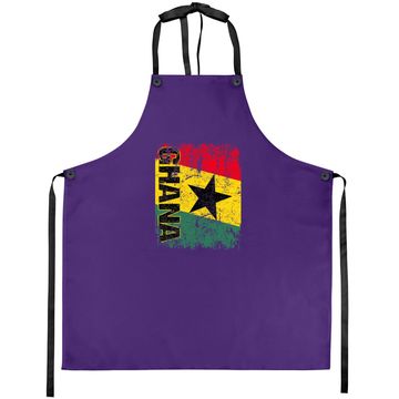 Discover Ghana Flag Vintage Apron