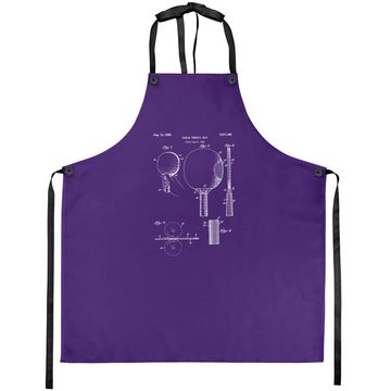 Discover Retro Ping Pong Paddle Apron Vintage Table Apron