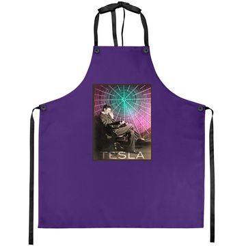 Discover Nikola Tesla's Ac Electricity Inspiring Science Apron