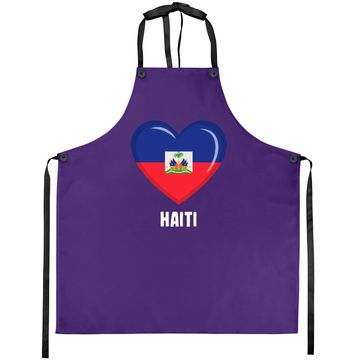 Discover Haiti Flag Apron