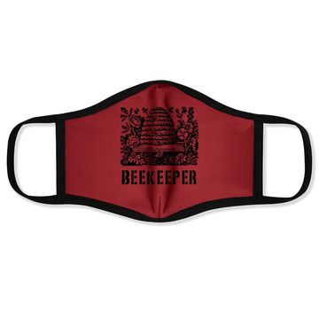 Discover Vintage Bee Beekeeper Hive Face Mask