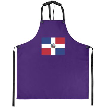 Discover Aifris Dominican Republic Flag Cotton Apron