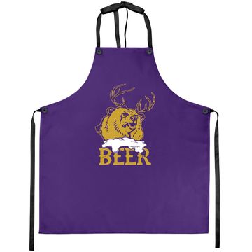 Discover Beer Deer Bear Apron