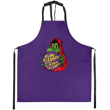 Discover King Gizzard The Lizard Gift Wizard Apron