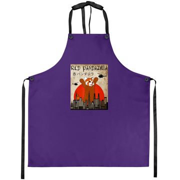 Discover Red Panda Red Pandazilla Apron