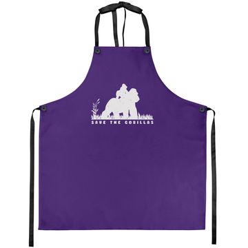 Discover Save The Gorillas Mama & Baby Gorilla Apron
