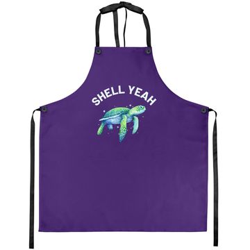 Discover Shell Yeah - Cute Tortoise & Sea Turtle Apron