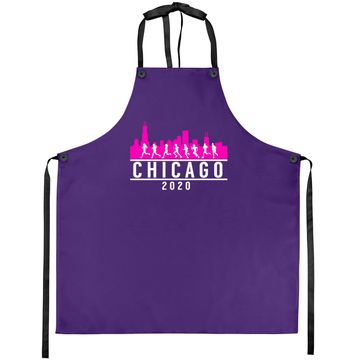 Discover Chicago Skyline Runners Apron