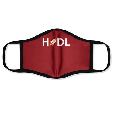 Discover Funny Hodl Bitcoin Dogecoin Shiba Inu Cryptocurrency Face Mask Face Mask
