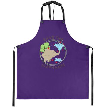 Discover Save The Elephants Apron