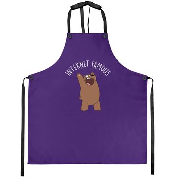 Discover We Bare Bears Grizzly Internet Famous Apron